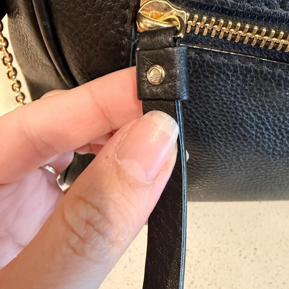 KATE SPADE New York Cobble Hill Small Harris Satchel Bag Luxury Pebbled Leather